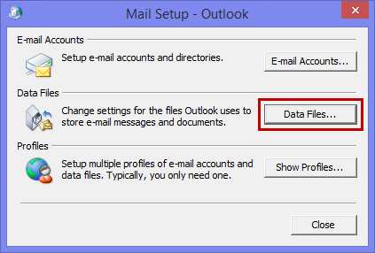 Outlook 365 data file location free